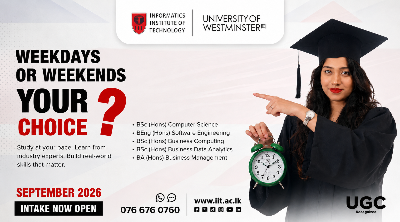 Informatics Institute of Technology banner